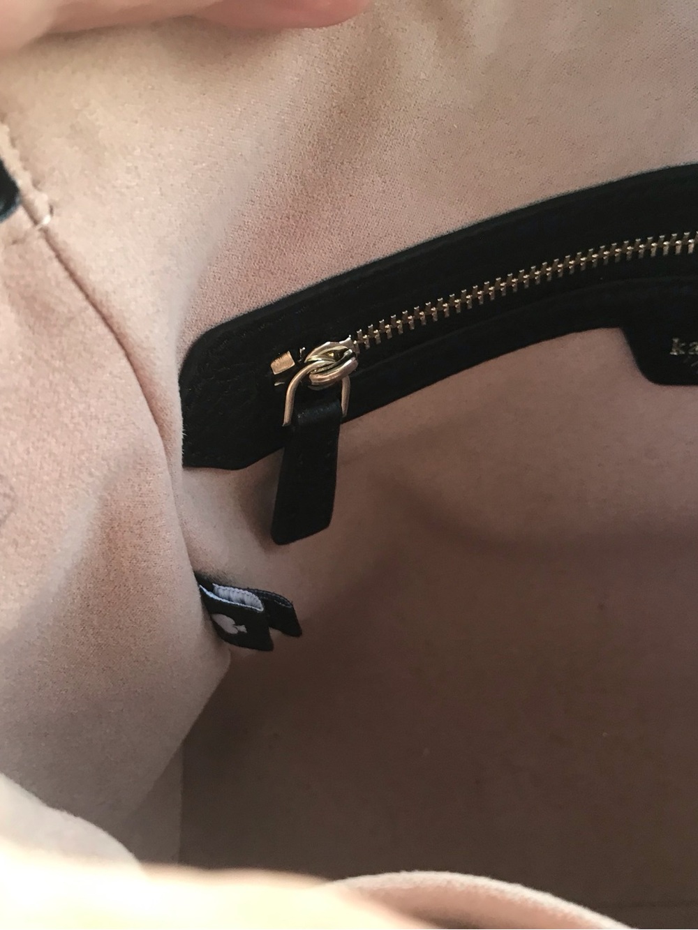 kate spade Black Pebbled Leather Shoulder Hobo Bag - Picture 10 of 10